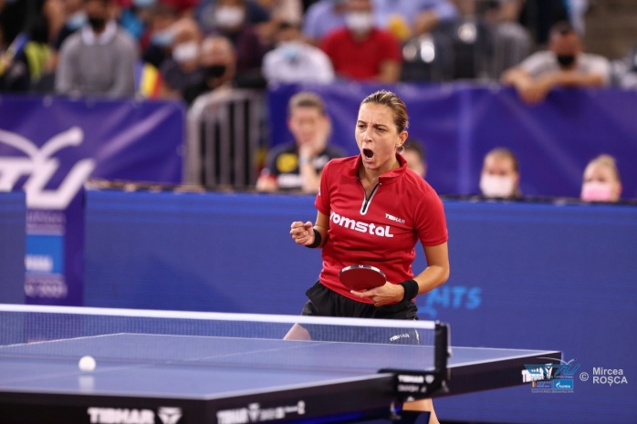 Echipa feminină a României a câștigat argintul în finala Campionatului European de tenis de masă, la Cluj